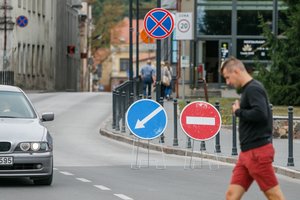 Perspėjimas: Kauno senamiestyje keisis eismo tvarka