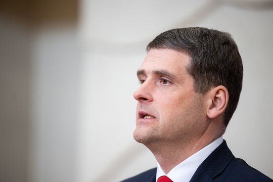 Teisme apklausiamas R. Žemaitaitis: neturėjau siekio tyčiotis iš žydų, kalbėjau apie Izraelį