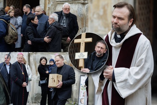 Kunigo A. Toliato mama išlydėta į paskutinę kelionę: susirinko bičiuliai ir artimieji