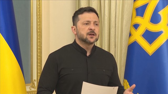 V. Zelenskis užsiminė apie reikšmingą susitikimą dėl derybų su Rusija: tikisi, kad jis įvyks kuo greičiau
