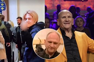 Suirzusių „Eurovizijoje“ buvo ir daugiau: internete plinta E. Kučinsko keiksmai į kamerą