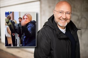 A. Giržadas prabilo apie skandalą sukėlusį parodytą necenzūrinį „Katarsio“ lyderio gestą: „Kaip šauksi, taip atsilieps“