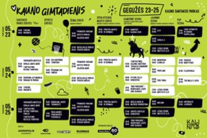 Kaunas ruošiasi gimtadienio šventei!