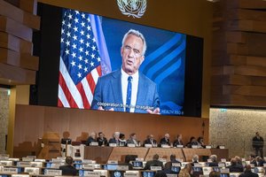 R. Kennedy‘is: iš PSO pasitraukusios JAV ragina kitas šalis „apsvarstyti jungtis prie mūsų“