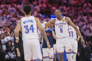 Antroje mačo dalyje atitrūkę „Thunder“ pergalingai pradėjo Vakarų konferencijos finalą