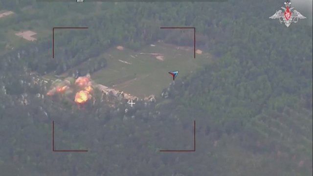 Brangiai kainavusi viena klaida: užfiksavo, kaip rusai paleido raketą į Ukrainos karinį poligoną