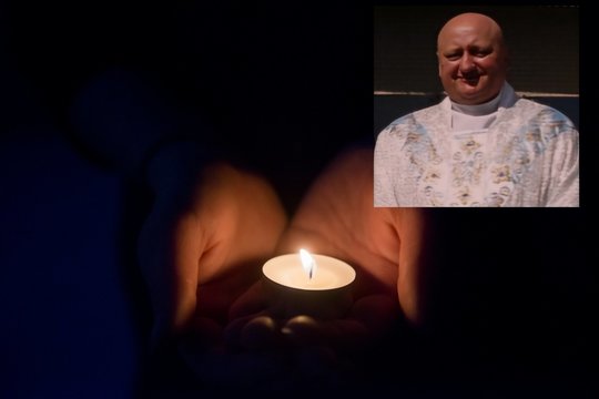 Mirė vietinių pamiltas kunigas V. Kiškis-Zajančkauskas
