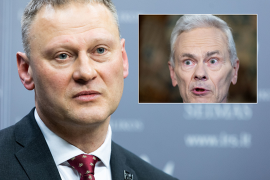 R. Bridikis apie E. Vaitkaus vizitą: Rusija ir Baltarusija išnaudoja prieš Lietuvą pasisakančius asmenis