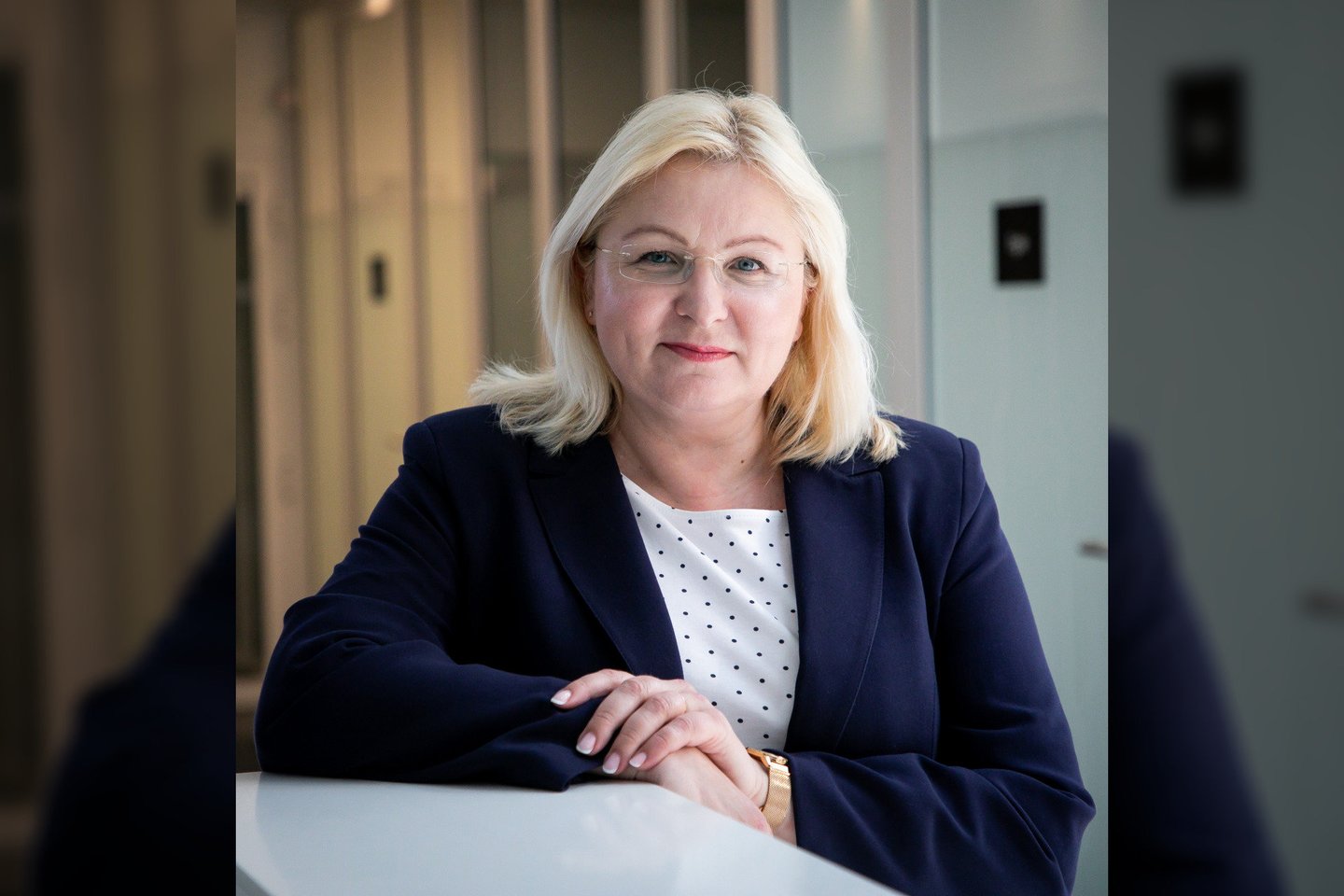 NŠA priklausančios „EdTech“ grupės vadovė A.Urmanavičienė.