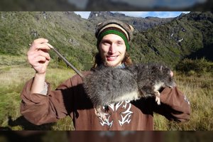 Pirmąkart natūralioje aplinkoje įamžino gigantiškus graužikus