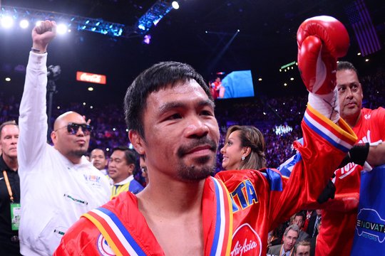Čempionas sugrįžta: legendinis M. Pacquiao ruošiasi naujam iššūkiui
