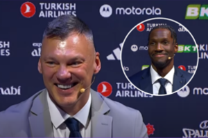 Prieš finalo ketvertą – Š. Jasikevičiaus „kirtis“ auklėtiniui: publika prapliupo juokais