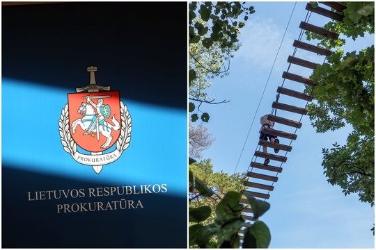 Ikiteisminis tyrimas pradėtas prokuratūros reikalavimu po žiniasklaidos publikacijų: nuotykių parke sunkiai susižalojo vaikas