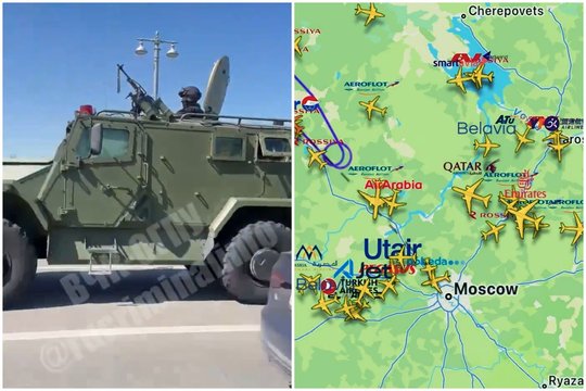 V. Putinas paskelbė apie buferinę zoną pasienyje su Ukraina