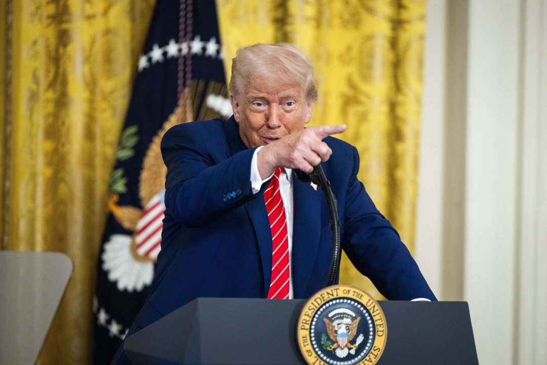 Žiniasklaida: D. Trumpo teiginys skambučio su Europos lyderiais metu privertė „visus sulaikyti kvėpavimą“
