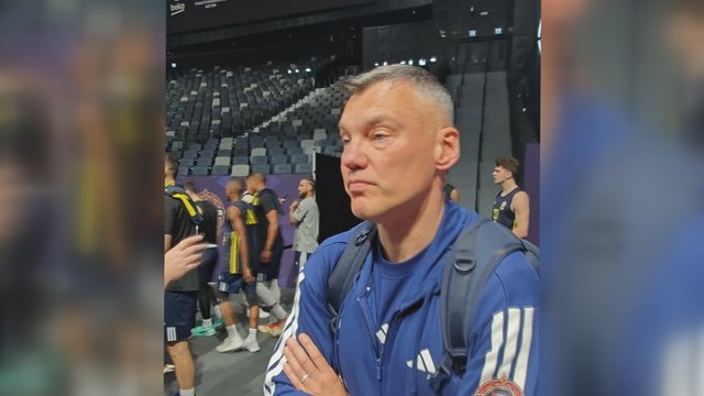 Tiesiogiai iš JAE – Š. Jasikevičius apie lydintį prakeiksmą ir pagrindinį tikslą: „Man nesvarbu aplošti trenerį“