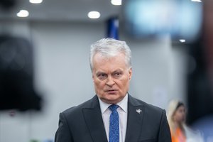 G. Nausėda: JAV turi labai stiprų svertą prispausti V. Putiną, kad jis demonstruotų norą deryboms