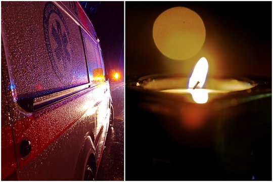 Anykščiuose remontuojamas mikroautobusas prispaudė vyrą – žmogus žuvo