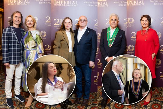 Itin gurmaniškas renginys sostinėje sudomino ir V. Matijošaitį: pasirodė su žmona