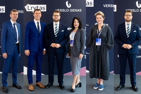 Į konferenciją „Verslo genas“ plūdo svečiai: šimtai dalyvių ir garsūs pranešėjai