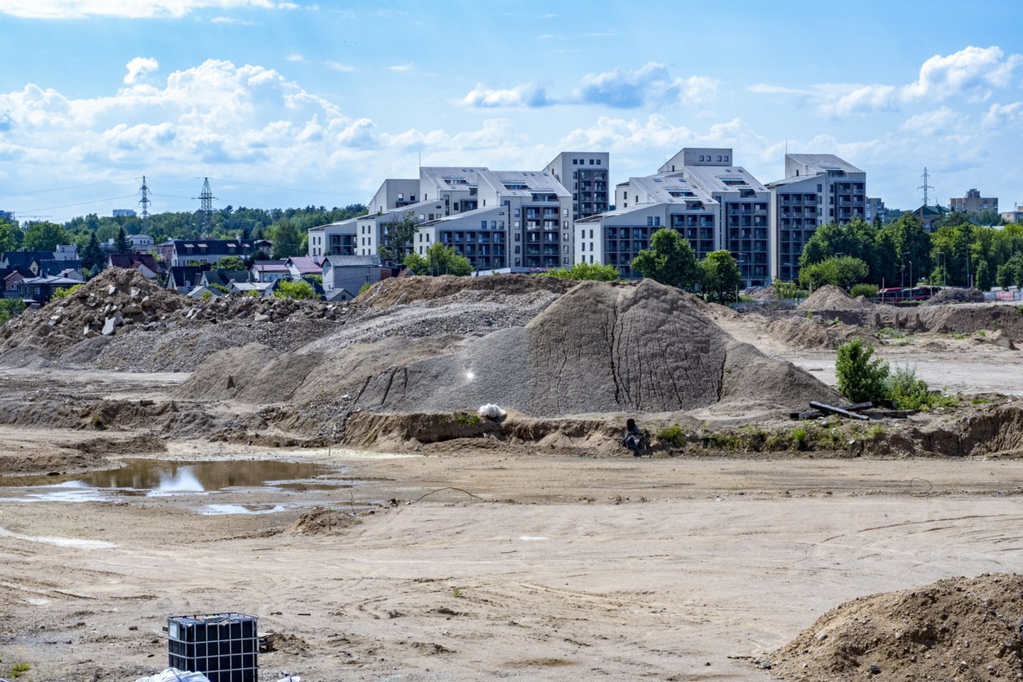 Griaunamas nacionalinis stadionas.<br>V.Ščiavinsko nuotr.