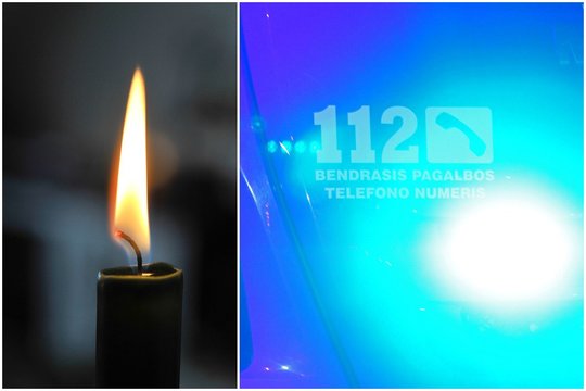 Tragedija Pakruojo r.: per gaisrą privačiame name žuvo du žmonės