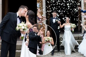 Antrą kartą susituokė Ineta ir Ąžuolas Žvaguliai: amžiną meilę prisiekė bažnyčioje