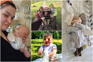 Marijampoliečių šeimai teko nesuvokiamas išbandymas: kasdien gaivina sūnų, kuris nustoja kvėpavęs