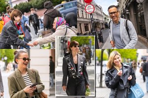 Geri žodžiai užtvindė Vilnių: Simona Albavičiūtė-Bandita praeiviams žarstė komplimentus