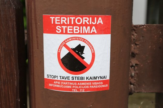 Signalizacija nepadėjo – vagys iš įmonės Lentvaryje išnešė pinigus