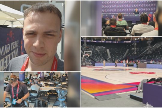 Pasižvalgykite: turas po areną, kurioje vyksta Eurolygos finalo ketvertas
