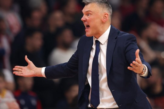 Prieš finalą – karštos Š. Jasikevičiaus mintys: pasidalijo patarimu žaidėjams
