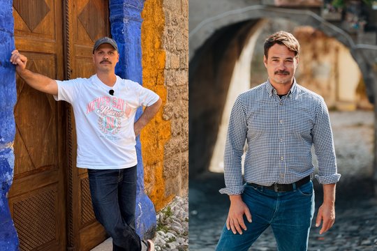 Leo ir Bružo nuotykiai Rodo saloje: kol vienas mėgavosi prabanga, kitam teko valyti gyvūnų išmatas