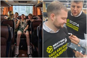 „Žalgirio“ jaunimą į Eurolygos viršūnę atvedęs treneris atskleidė šventės planus: „Sprite'as“, „Cola“ ir traškučiai