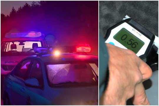 Girtas ir beteisis nepilnametis Panevėžio r. sudaužė „Porsche 911 Carrera S“ – prireikė medikų
