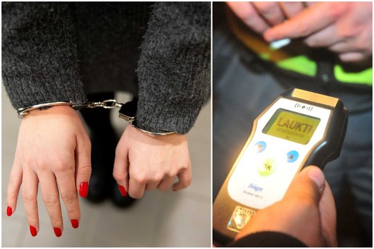 Atvykę raminti smurtaujančios moters pareigūnai negalėjo patikėti: pripūtė 6,22 promilės