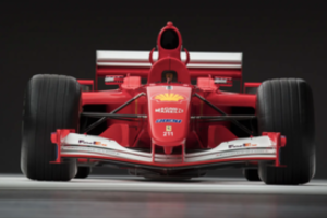 Įspūdingos sumos pirkinys: parduotas čempioniškas Michaelio Schumacherio „Ferrari“ bolidas