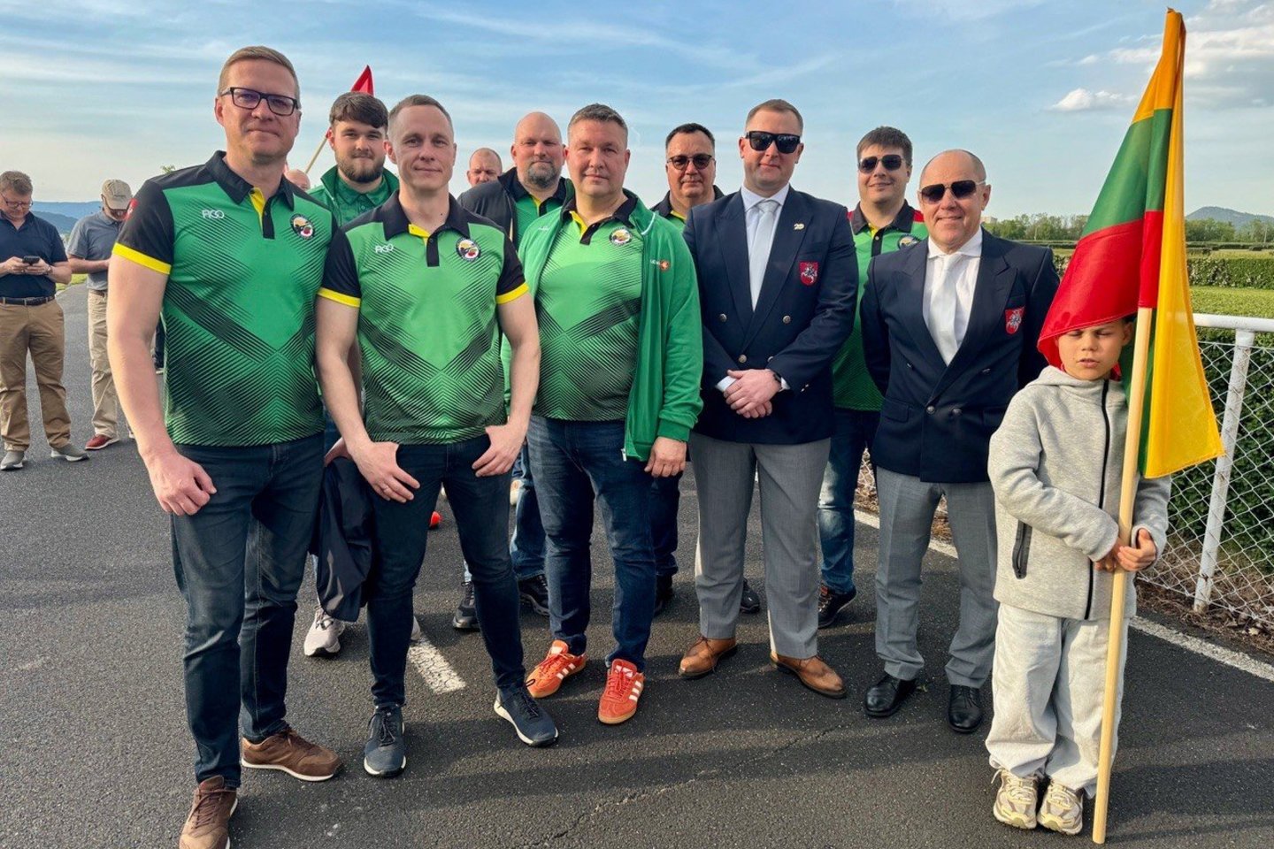 Virgilijus Grybė (pirmas iš dešinės).<br> Organizatorių nuotr.