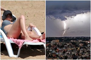 Į Lietuvą plūstelėjusi vasariška šiluma neužsibus: netrukus – kardinalūs pokyčiai