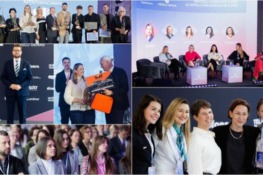 Pamatykite: „Verslo genas 2025“ konferenciją lydėjo devintieji geriausiųjų apdovanojimai