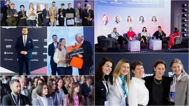 Pamatykite: „Verslo genas 2025“ konferenciją lydėjo devintieji geriausiųjų apdovanojimai