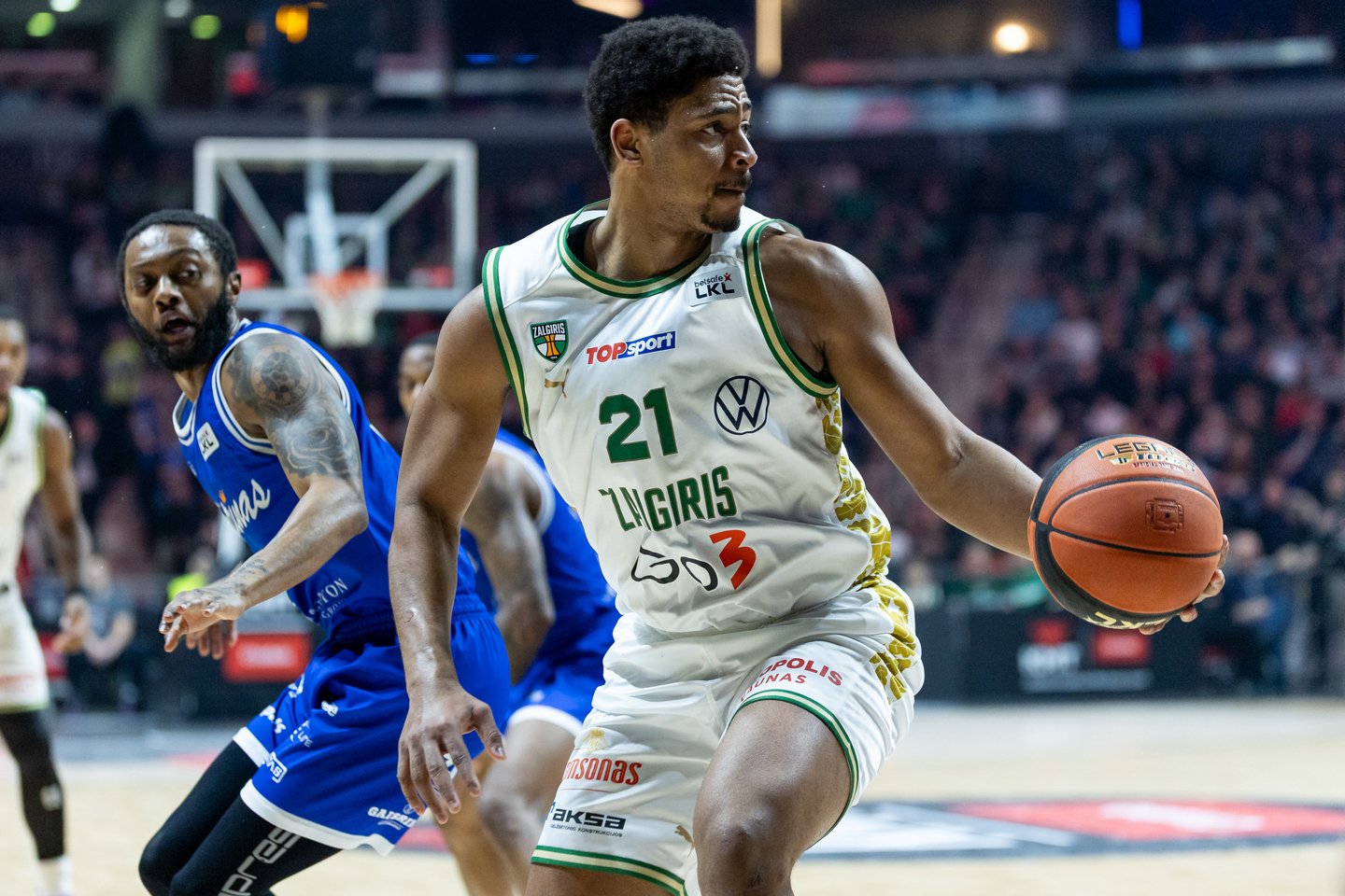 Kauno „Žalgiris“ įveikė Klaipėdos „Neptūną“.<br>T.Bauro nuotr.