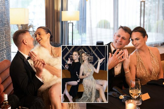 J. Anusauskienė paviešintame vestuvių vaizdo įraše – žadą atimančios akimirkos ir iš Los Andželo grįžusi dukra