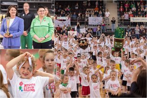 Mažųjų žaidynės pasiekė Alytų ir Šiaulius: šimtai sportuojančių, pirmosios ponios apsilankymas ir olimpiečių patarimai