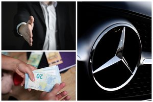 „Mercedes-Benz“ nepirko, tačiau už jį vyrui teko sumokėti tūkstančius: pardavėjas pirštu baksnoja į neegzistuojančią sutartį