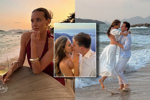 Inidės Jasnauskaitės namuose – ypatinga šventė: vyrui Osvaldui skyrė jautrius žodžius