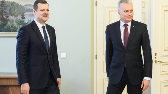G. Paluckas atviras – iš G. Nausėdos pylos negauna: santykiai konstruktyvūs