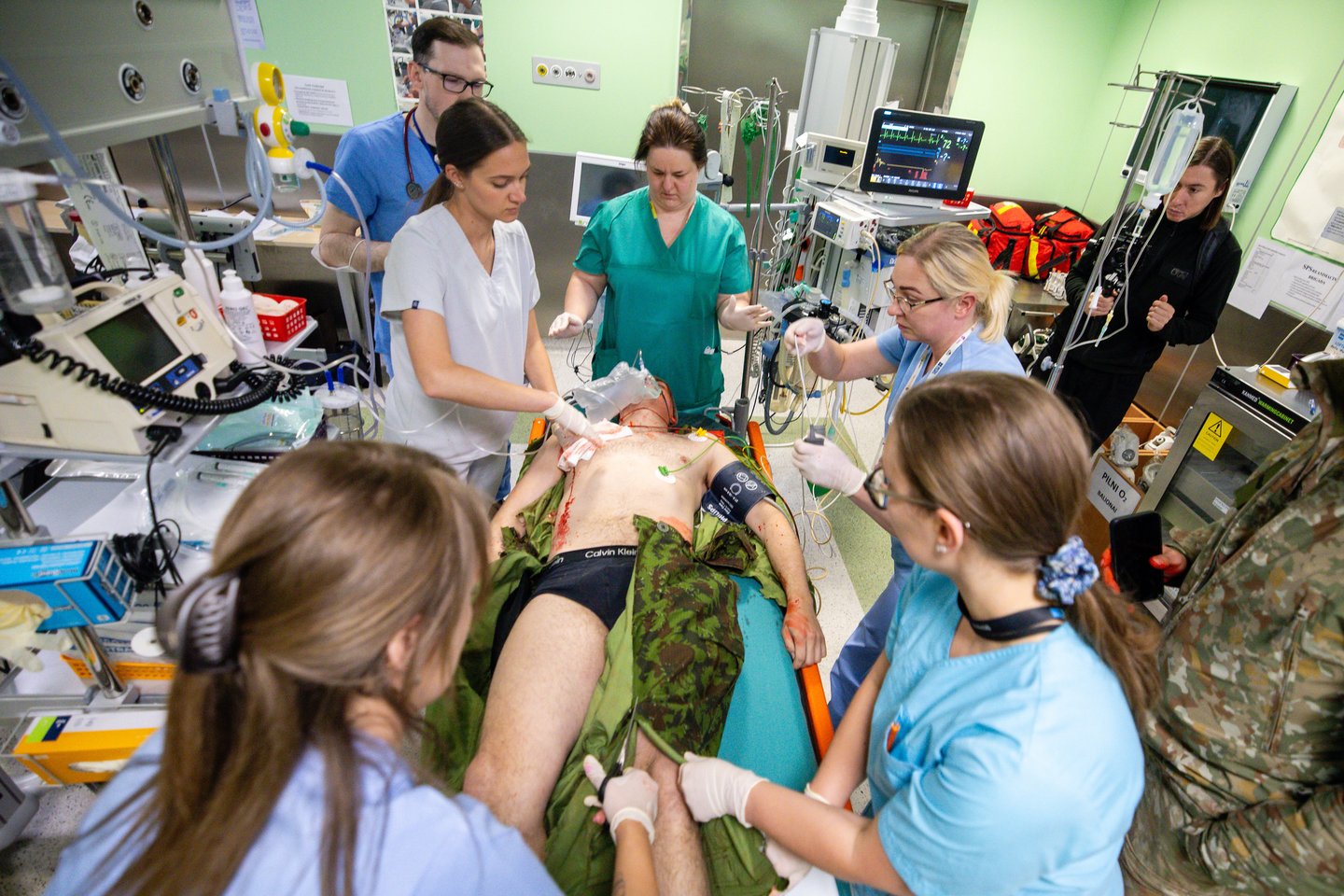 Kauno klinikų Skubios pagalbos skyrius.<br> Kauno klinikų ir asmeninio archyvo nuotr.