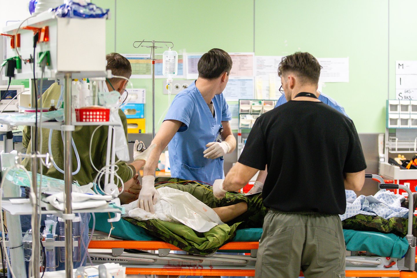 Kauno klinikų Skubios pagalbos skyrius.<br> Kauno klinikų ir asmeninio archyvo nuotr.