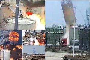 Miližiniškas sprogimas sudrebino chemijos gamyklą Kinijoje: užfiksuoti sukrečiantys vaizdai